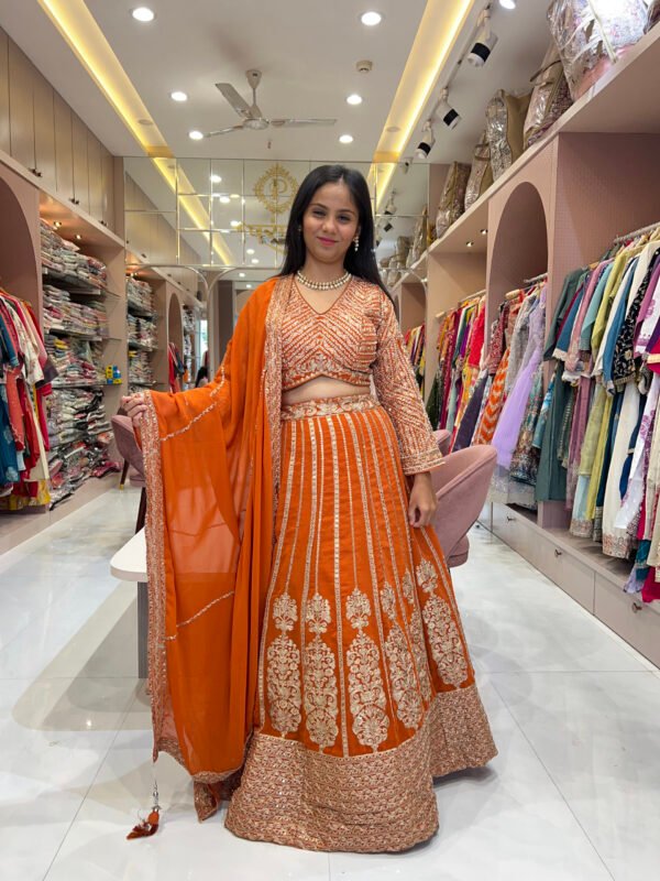 Golden Gota Patti Work