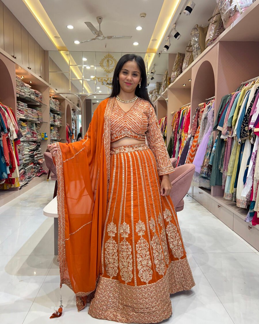 Golden Gota Patti Work