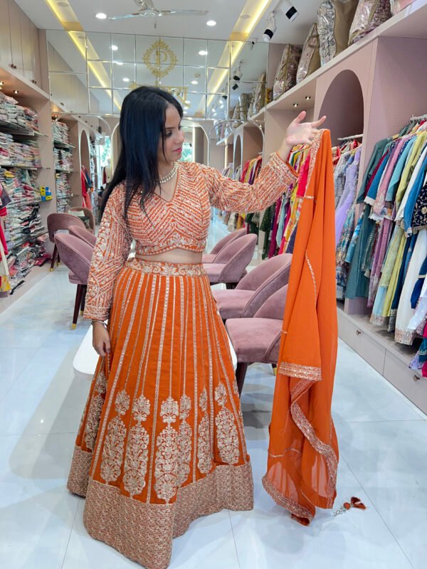 Golden Gota Patti Work