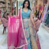 Mehira Multicolor Mirror Work Lehenga Set