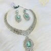 Emerald Radiance Diamond Necklace Set