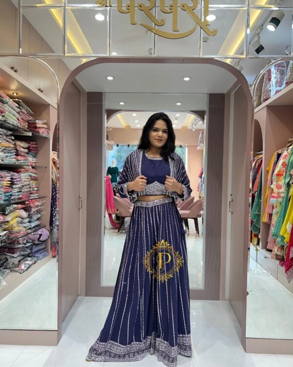 Zari and thread work with beautiful sequence