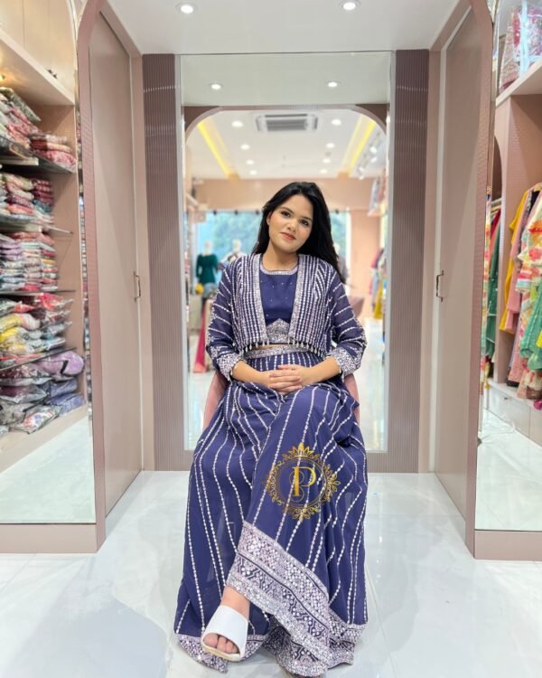 Zari and thread work with beautiful sequence