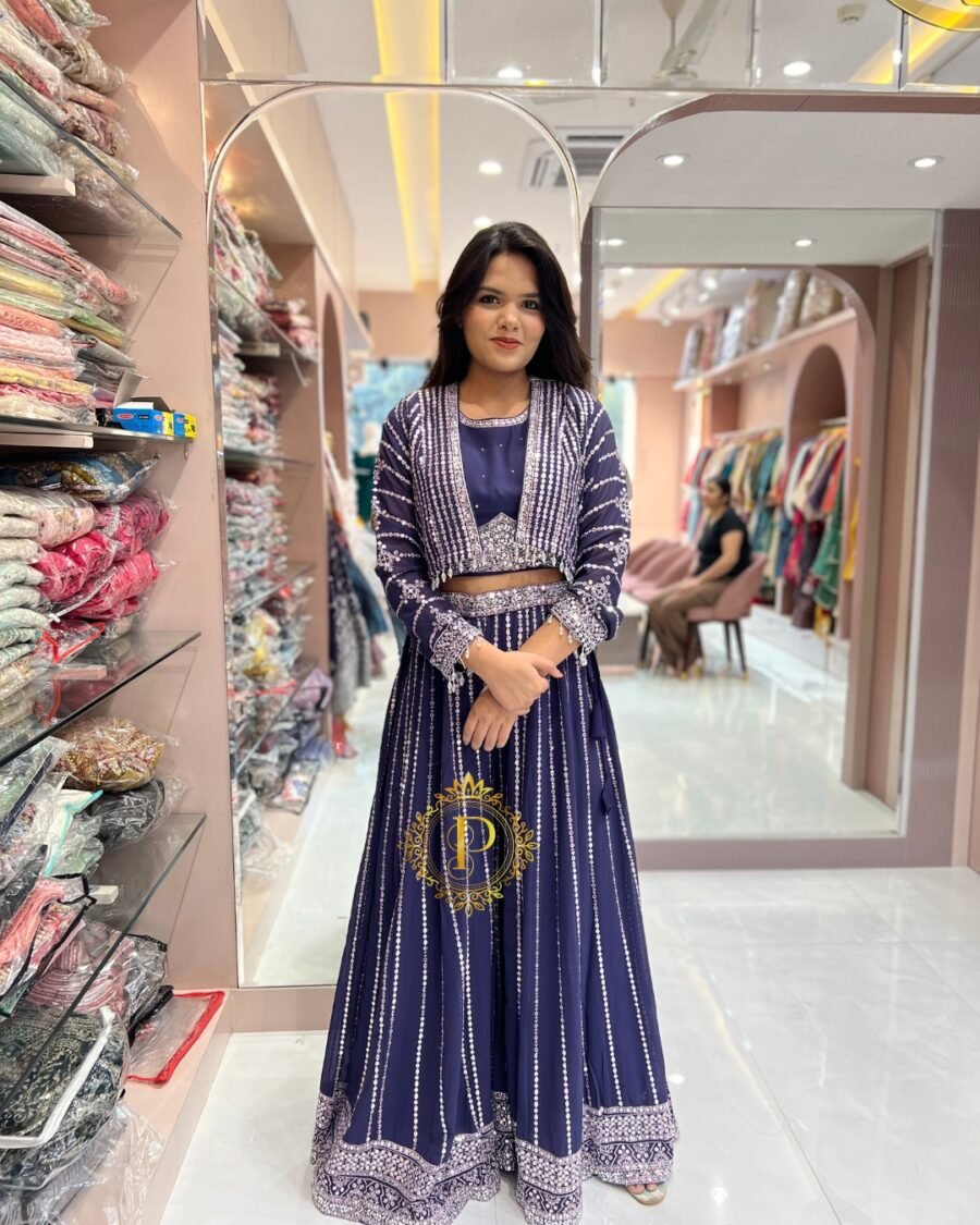 Zari and thread work with beautiful sequence