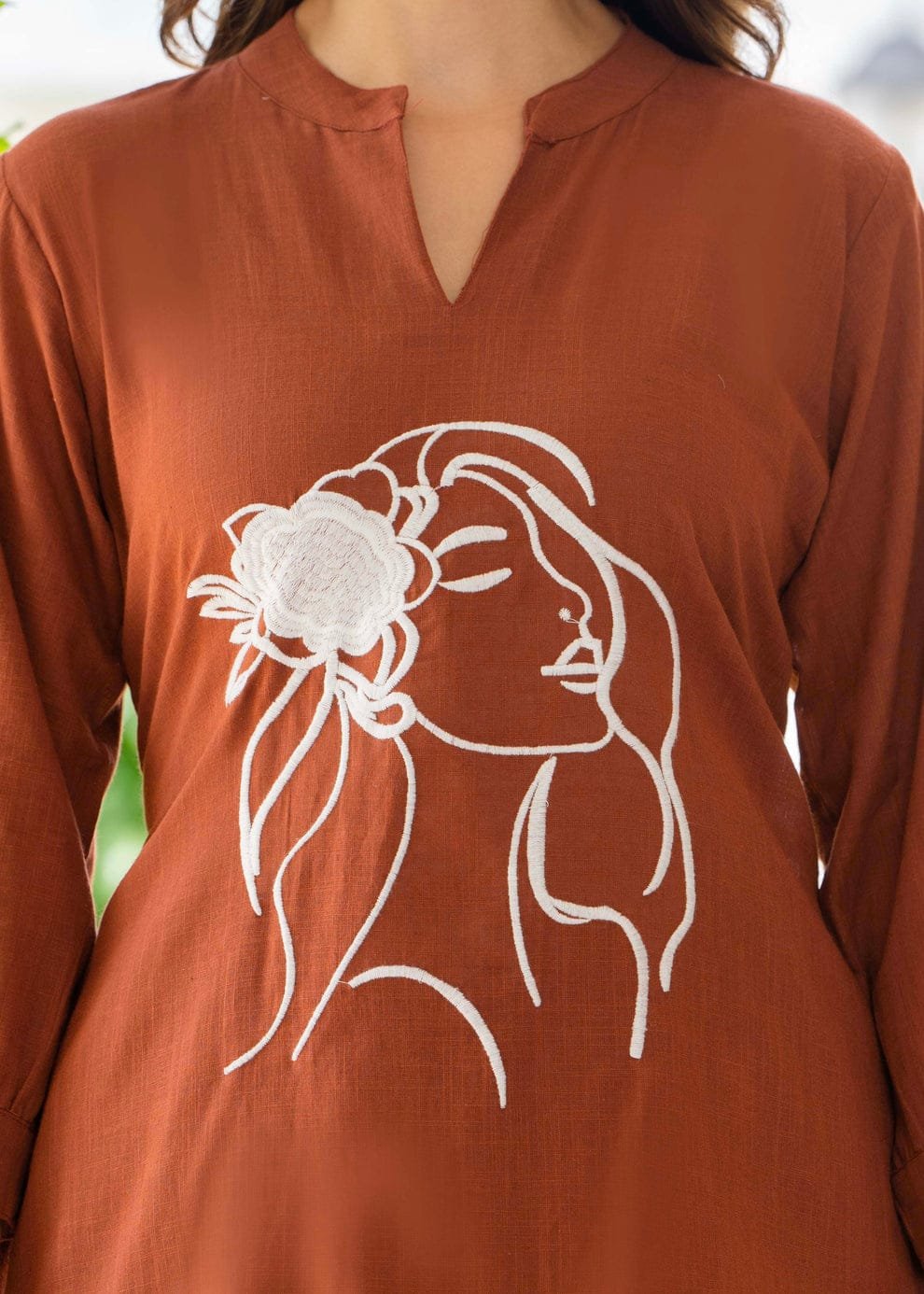 Cotton Floral Printed Co-Ord Set - Image 3