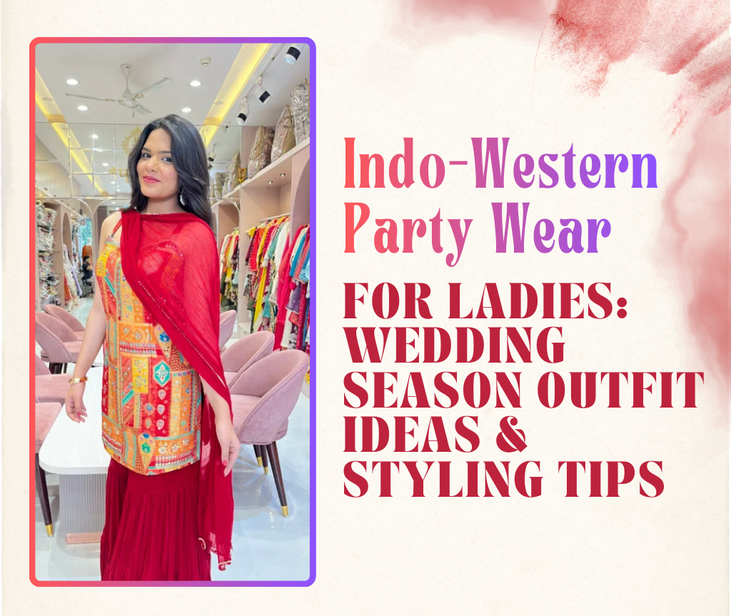 Indo-Western Party Wear for Ladies